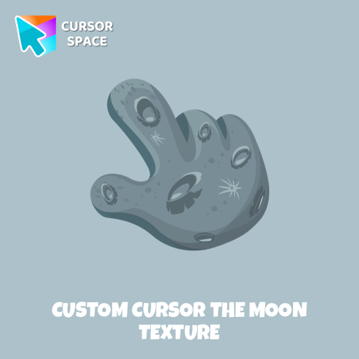 Custom Cursor The Moon Texture